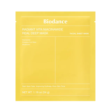 Biodance mélyhidratáló, bőrszínkiegyenlítő gélmaszk niacinamiddal - 34 g kisképe
