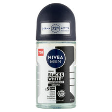 NIVEA MEN Izzadásgátó golyós dezodor Black & White Invisible Power - 50 ml kisképe