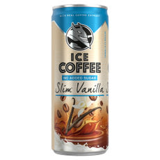 Hell Ice Coffee Slim Vanilla UHT Bourbon vanília ízű ital tejjel, kávékivonattal - 250 ml kisképe