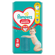 Pampers Active Baby Jumbo Pack bugyipelenka 6-11 kg, méret: 3 - 62 db kisképe