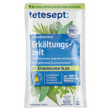 Tetesept fürdősó, megfázás esetén - 80 g kisképe