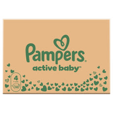 Pampers Active Baby pelenka 9-14 kg, méret: 4 - 180 db kisképe
