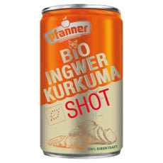 Pfanner bio narancs-gyömbér-citrom-kurkumalé - 150 ml kisképe