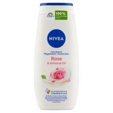 Nivea Care&Rose női tusfürdő  - 250 ml kisképe