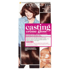 L'Oréal Paris Casting Creme Gloss hajfesték /518 Mogyorós Machaccino - 180 ml kisképe