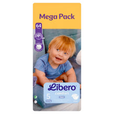 Libero Comfort Mega Pack nadrágpelenka 5-ös méret 11-17 kg - 64 db kisképe