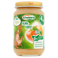 Univer Bio Bébiétel Alma- Körte 4 Hónapos Kortól - 163 g kisképe