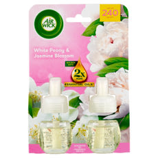 Air Wick White Peony & Jasmine Blossom elektromos légfrissítő utántöltő - 38 ml kisképe