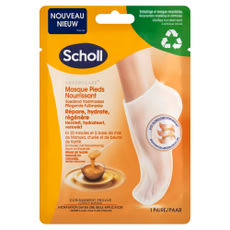 Scholl lábápoló maszk /manuka-méz 1 pár - 1 db kisképe