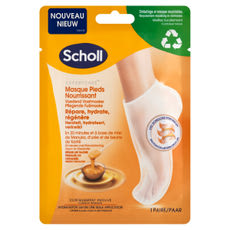 Scholl lábápoló maszk /manuka-méz 1 pár - 1 db kisképe