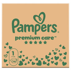 Pampers Premium Care pelenka 2-5 kg /méret: 1 -  156 db kisképe
