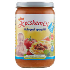 Kecskeméti bébiétel bolognai spagetti ízesítéssel 8 hónapos kortól - 220 g kisképe