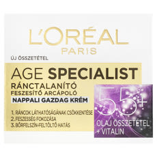 L'Oréal Paris Age Specialist nappali arckrém 55+  - 50 ml kisképe