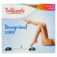 Bellinda Transparent 15 Den Amber L Harisnya - 1 db kisképe