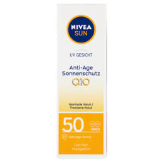 Nivea Sun Q10 Anti-Age & Anti-Pigments napozó arckrém FF50 - 50 ml kisképe