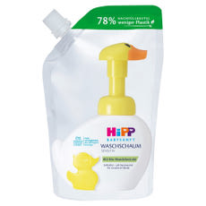 Hipp Babysanft kacsás utántöltő mosakodóhab - 250 ml kisképe