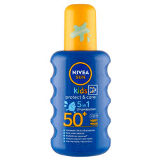 NIVEA SUN Kids gyermek napozó spray FF50+ - 200 ml kisképe
