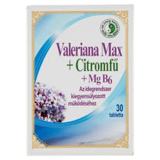 Dr. Chen Patika Valeriana Max + Citromfű + MgB6 tabletta - 30 db kisképe