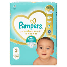 Pampers Premium Care pelenka 6-10 kg, méret: 3 - 78 db kisképe