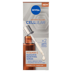 Nivea Cellular Expert Filler C-vitamin ragyogást fokozó szérum - 30 ml kisképe