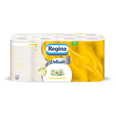 Regina Delicate Calming Chamomile toalettpapír 3 rétegű - 16 db kisképe