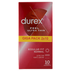 Durex Feel Ultra Thin óvszer - 20 db kisképe