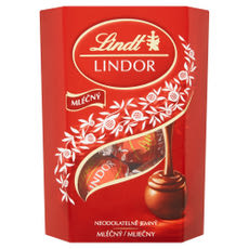 Lindt Lindor tejcsokoládé praliné lágyan olvadó töltelékkel - 50 g kisképe