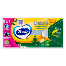 Zewa Deluxe Limited Edition papír zsebkendő 3 rétegű - 90 db kisképe