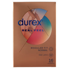 Durex Real Feel óvszer - 16 db kisképe