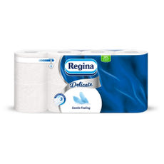 Regina Delicate Gentle Feeling toalettpapír 3 rétegű - 8 db kisképe
