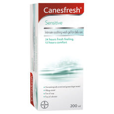 CanesFresh Sensitive intim mosakodógél - 200 ml kisképe