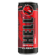 Hell Classic tuttifruttiízű, koffeintartalmú, szénsavas, alkoholmentes ital - 250 ml kisképe