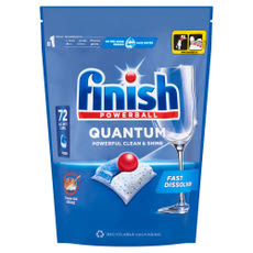 Finish Powerball Quantum All in 1 Regular mosogatógép kapszula - 72 db kisképe