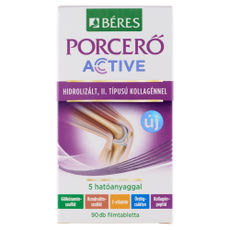 Béres Porcerő Active étrend-kiegészítő filmtabletta C-vitaminnal - 90 db kisképe