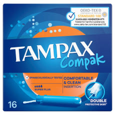 Tampax Compak Super Plus tampon - 16 db kisképe