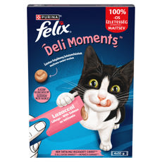 Purina Felix Deli Moments lazac macska jutalomfalat 4 x 10 g - 40 g kisképe