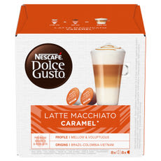 Nescafe Latte Machiatto Caramel Dolce Gusto kávékapszula  - 16 db kisképe
