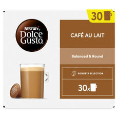 Nescafe Cafe Aulait Dolce Gusto kávékapszula - 30 db kisképe