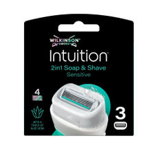 Wilkinson Intuition 2in1 sensitive 4 pengés borotvabetét - 3 db kisképe