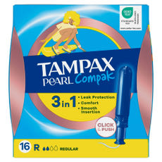 Tampax Pearl Compak tampon - 16 db kisképe