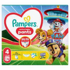 Pampers Active Baby bugyipelenka /mancs őrjárat méret: 4,  9-15 kg - 72 db kisképe