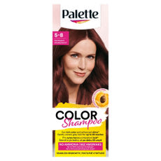 Schwarzkopf Palette Color Shampoo kímélő tartós hajszínező 5-8 mahagóni - 1 db kisképe