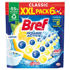 Bref Power Aktiv Lemon WC frissítő (6 x 50 g ) - 300 g kisképe
