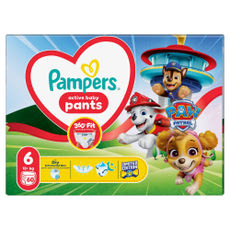 Pampers Active Baby bugyipelenka /mancs őrjárat méret: 6, 13-19 kg - 60 db kisképe