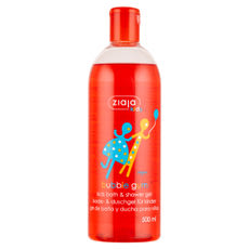 Ziaja gyerek hab- és tusfürdő rágógumi illat - 500 ml kisképe