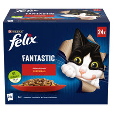 Felix Fantastic állateledel macskáknak házias válogatás 24*85 g - 2040 g kisképe