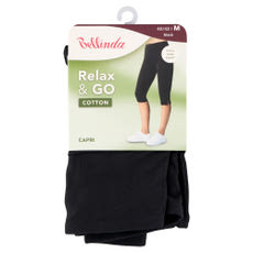 Bellinda Cotton Capri nadrág M-es méret /fekete - 1 db kisképe