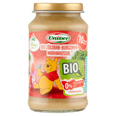 Univer Bébiétel Zöldbab Burgonyával És Marhahús Ízesítéssel 10 Hónapos Kortól - 220 g kisképe