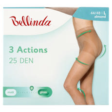 Bellinda 3Actions harisnyanadrág 25 den L-es méret /almond - 1 db kisképe