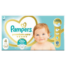 Pampers Premium Care Mega Pack pelenka 4-es méret, 9-14 kg - 104 db kisképe